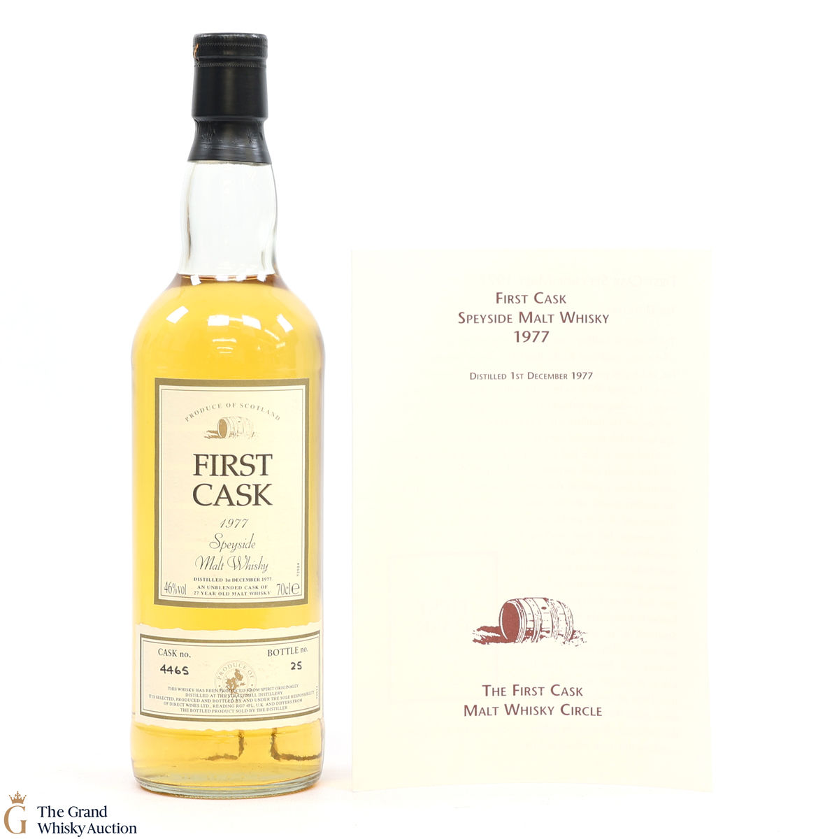 Strathmill - 27 Year Old 1977 - First Cask #4465