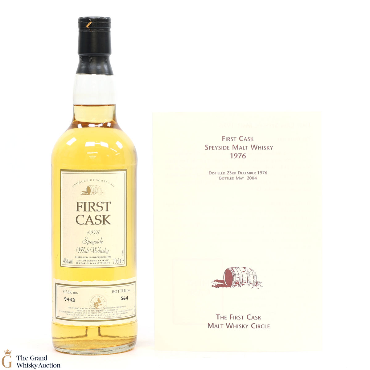 BenRiach - 27 Year Old 1976 - First Cask #9443