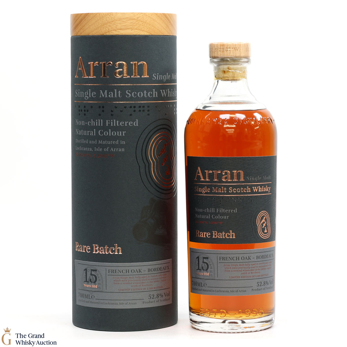 Arran - 15 Year Old - French Oak Bordeaux - Rare Batch