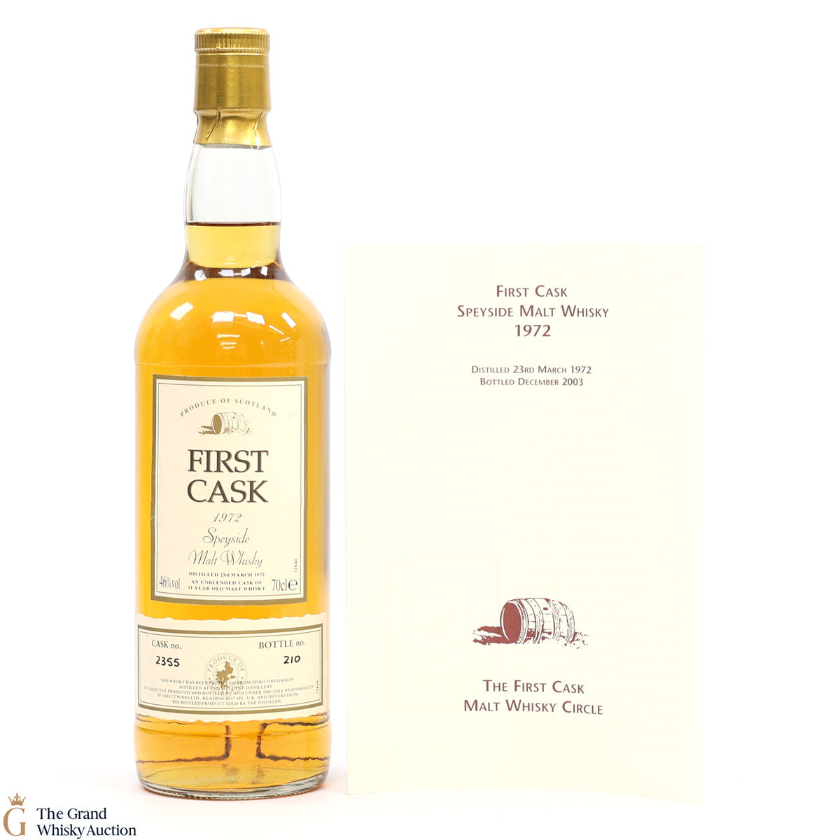 Macduff - 31 Year Old 1972 - First Cask #2355