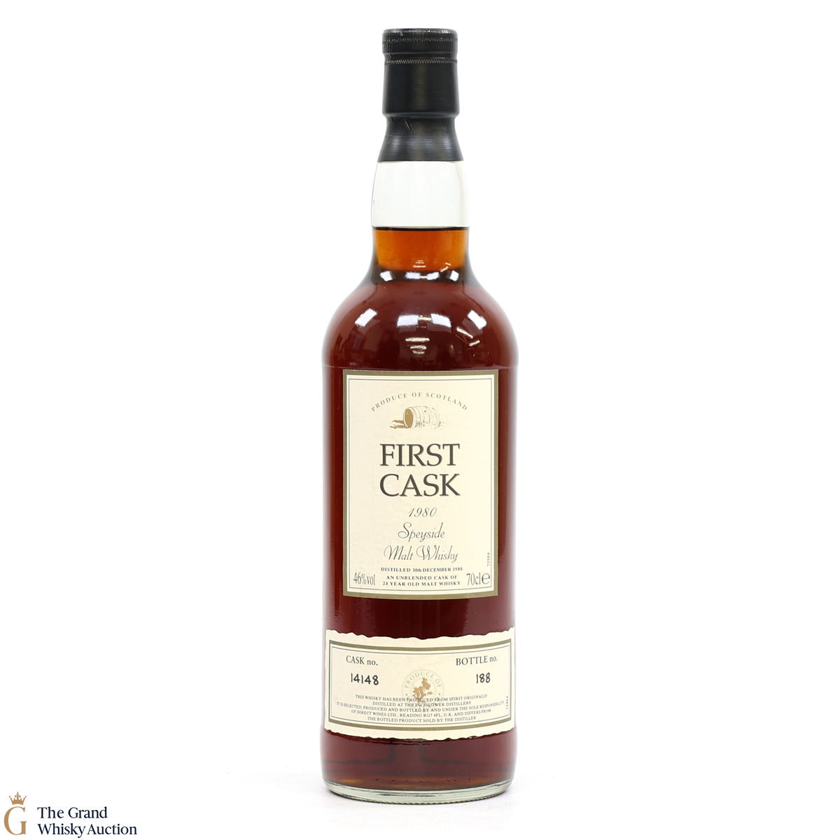 Inchgower - 24 Year Old 1980 #14148 - First Cask