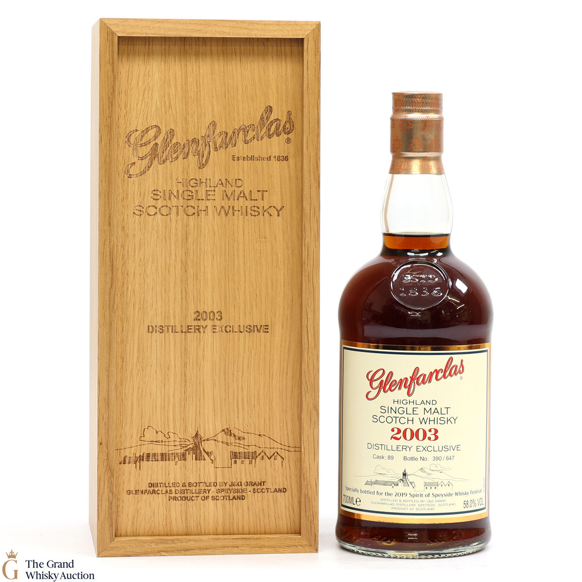 Glenfarclas - 2003 Distillery Exclusive - 2019 Spirit of Speyside Whisky Festival