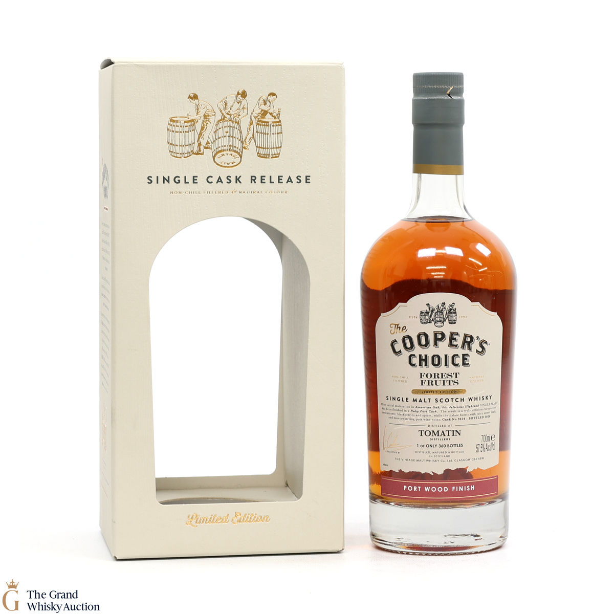 Tomatin - Forest Fruits - Port Wood Finish - #9414 - The Coopers Choice