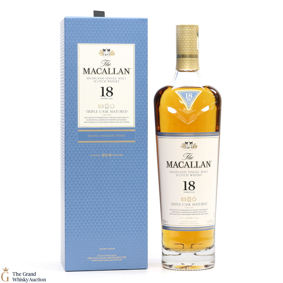 Macallan - 18 Year Old - Triple Cask 2019 (Fine Oak)
