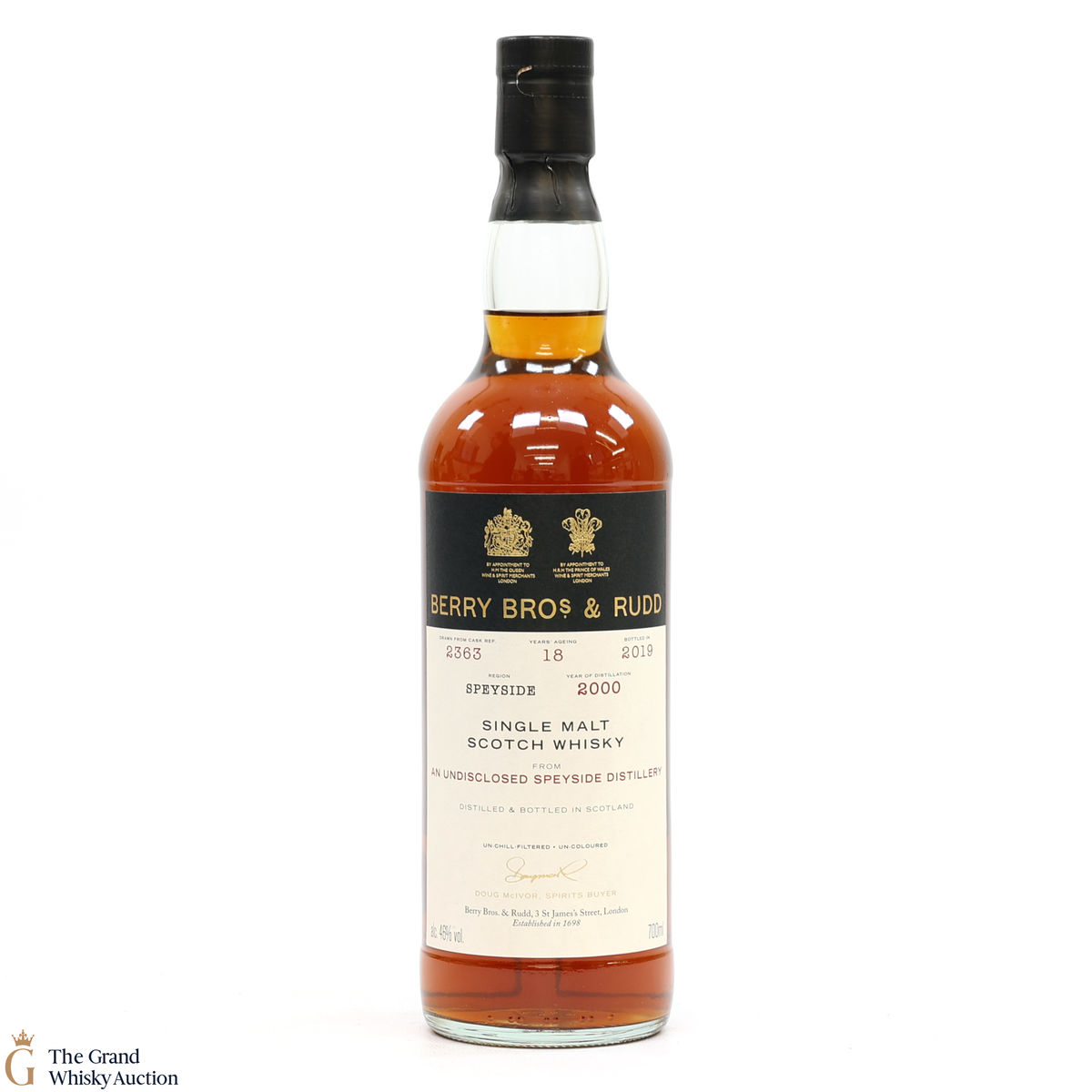 Speyside - 18 Year Old 2000 - Single Cask #2363 - Berry Bros. & Rudd