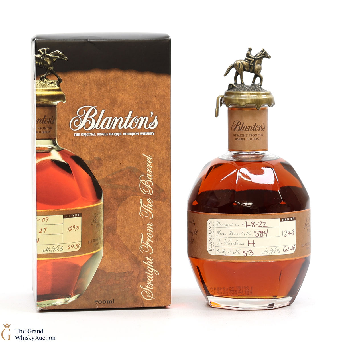 Blanton’s - Straight From The Barrel - Cask Strength 62.25%