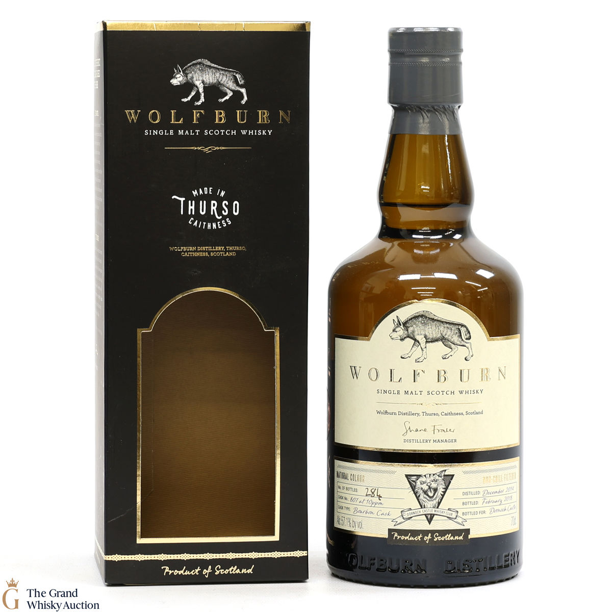 Wolfburn - 2014 Private Bottling Dornoch Castle Whisky Club