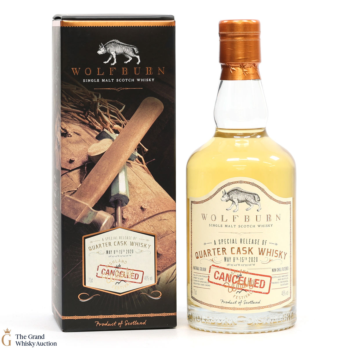 Wolfburn - Quarter Cask - Highland Whisky Festival (Cancelled) 2020 