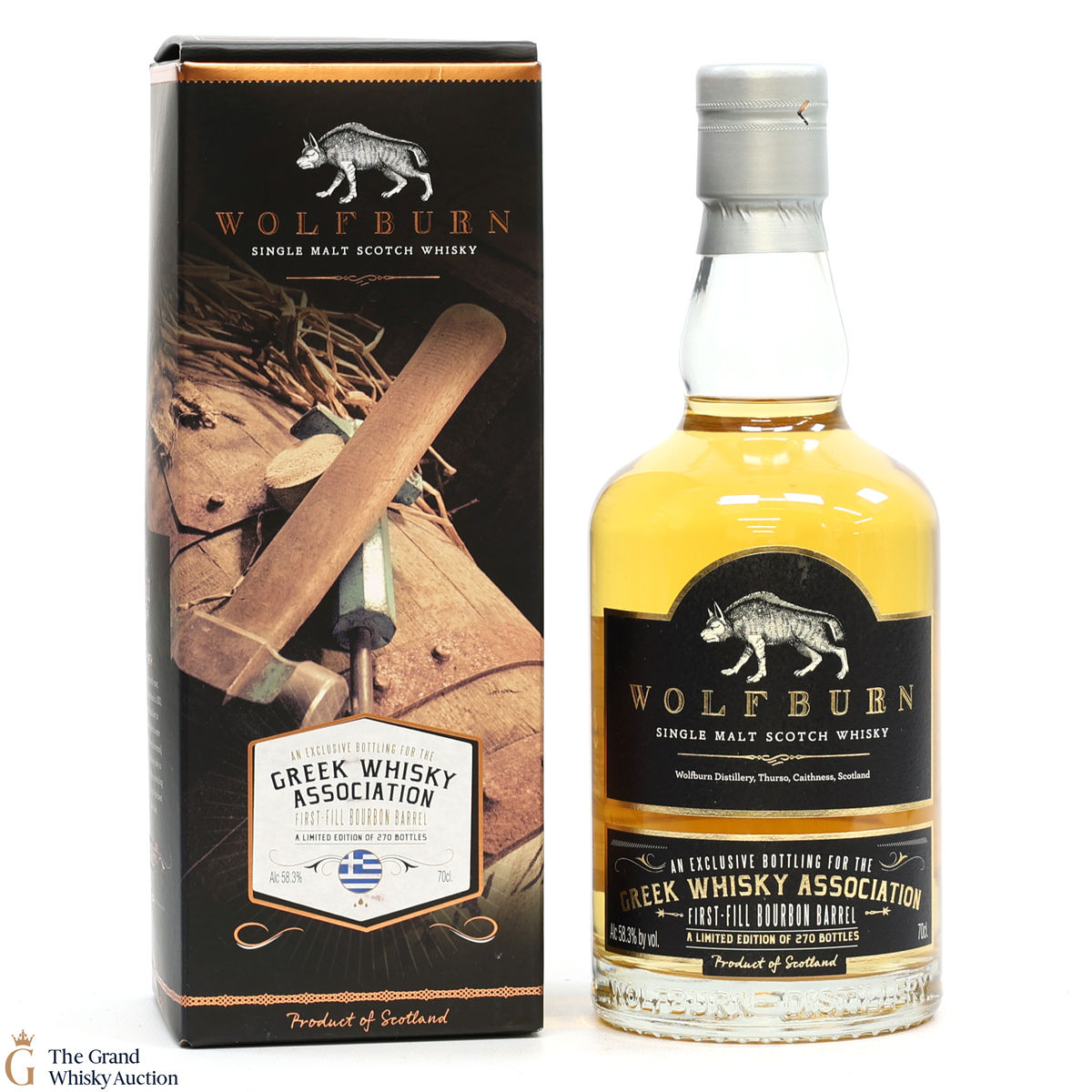 Wolfburn - 2015 Single Cask #201 - Greek Whisky Association