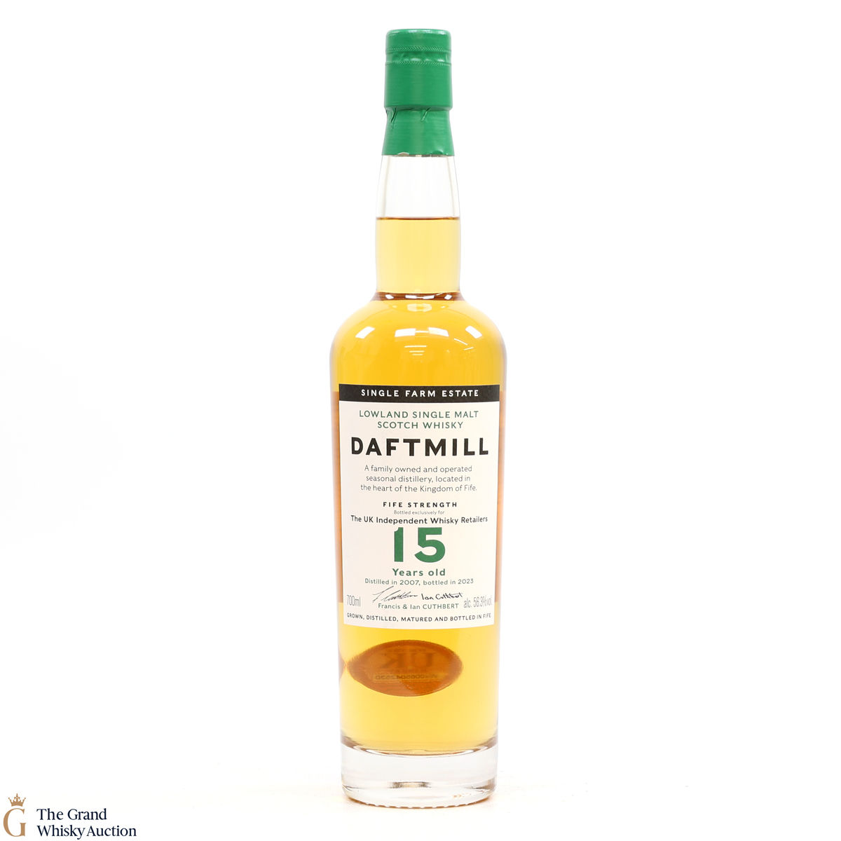 Daftmill - 15 Year Old Fife Strength 2023 - UK Independent Whisky Retailers