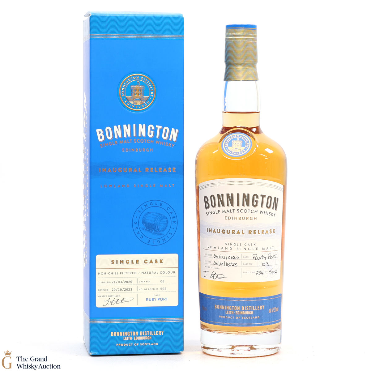 Bonnington - 3 Year Old 2020 - Ruby Port Cask #3 - Inaugural Release