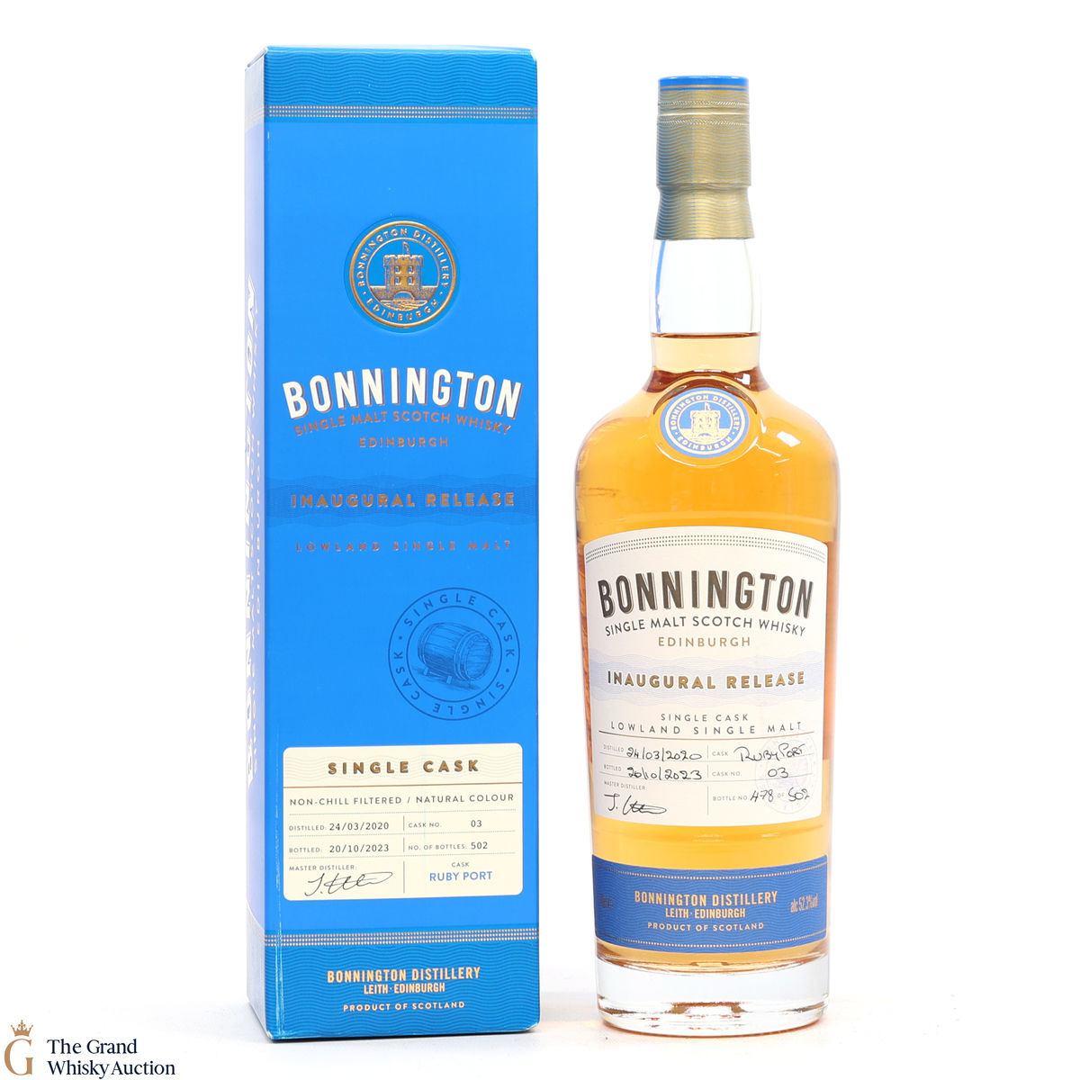 Bonnington - 3 Year Old 2020 - Ruby Port Cask #3 - Inaugural Release
