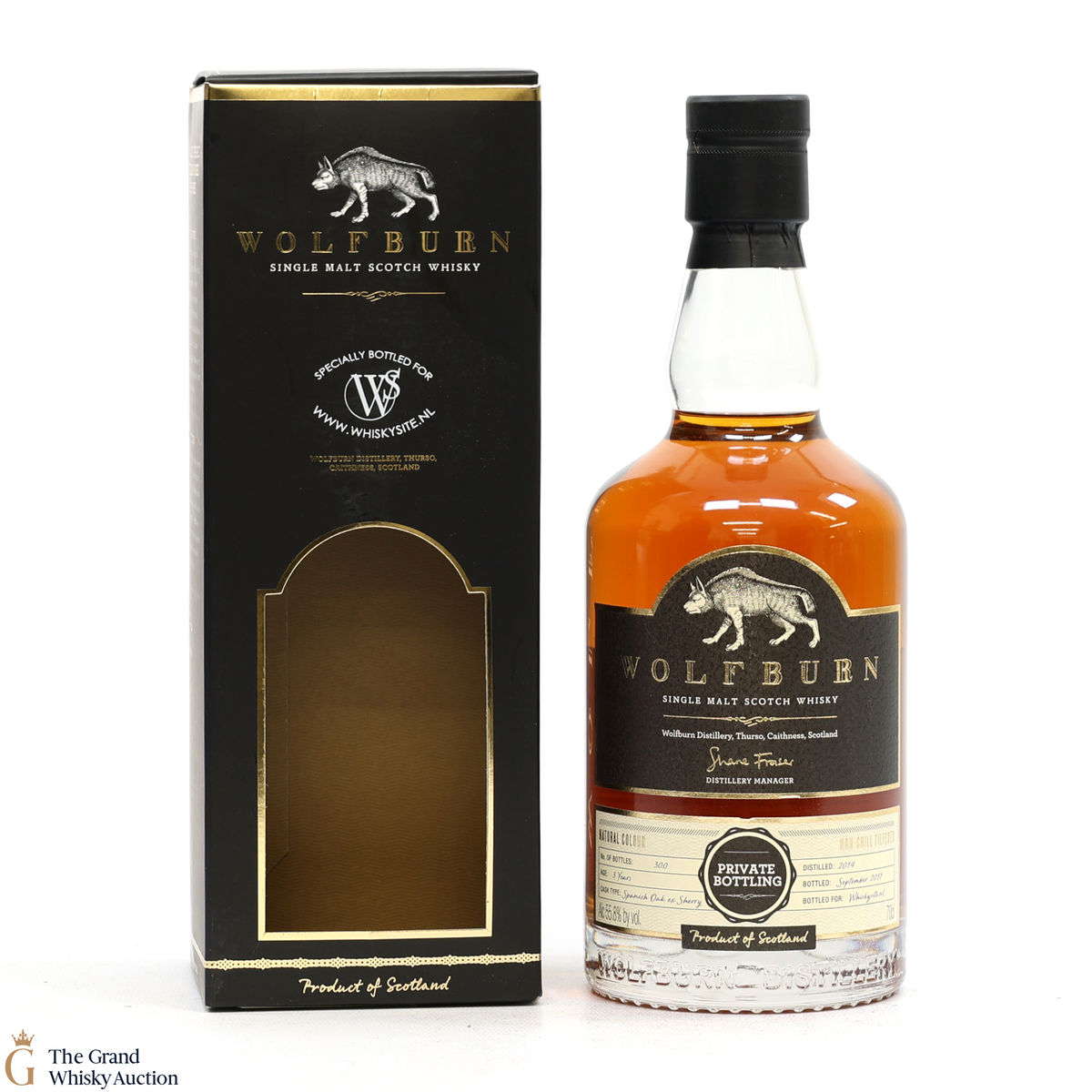 Wolfburn - 3 Year Old 2014 Private Bottling - Whiskysite.nl