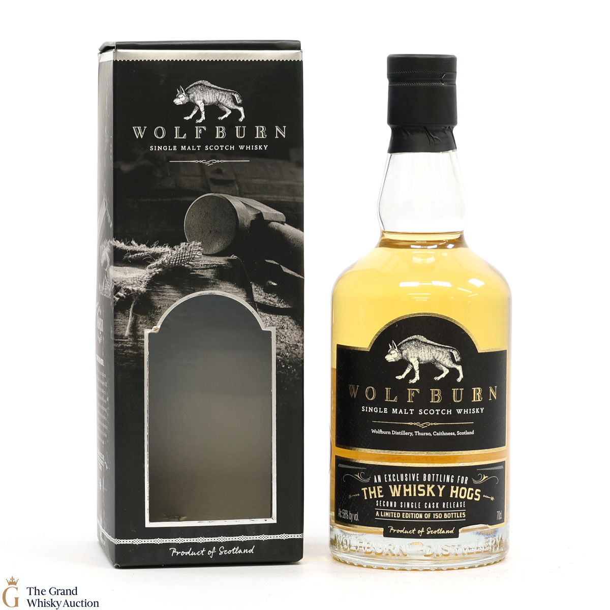Wolfburn - 2015 Single Cask #343 - The Whisky Hogs Edition #2
