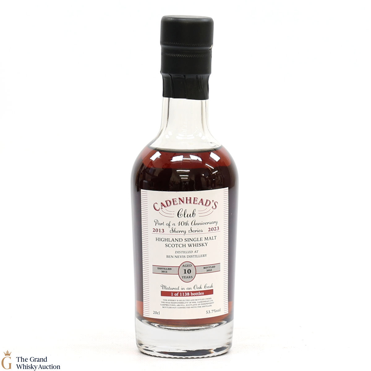 Ben Nevis - 10 Year Old - Cadenhead's Club 10th Anniversary (20cl)