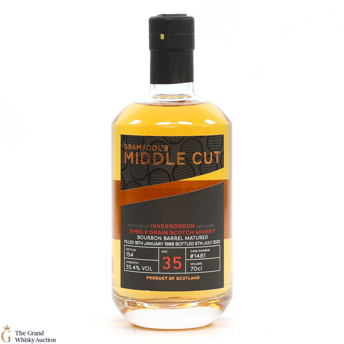 Invergordon - 35 Year Old 1988 #1481 - Dramfool's Middle Cut