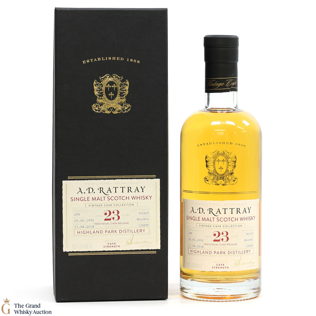 Highland Park - 23 Year Old 1995 - Single Cask #136090 - A.D. Rattray Vintage Cask Collection