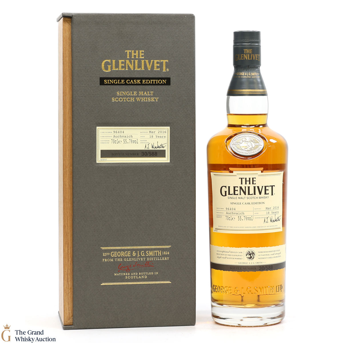 Glenlivet - 18 Year Old - Single Cask #96404 - Auchvaich