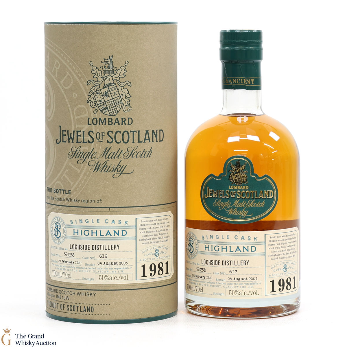 Lochside - 24 Year Old 1981 - Lombard - Jewels of Scotland 