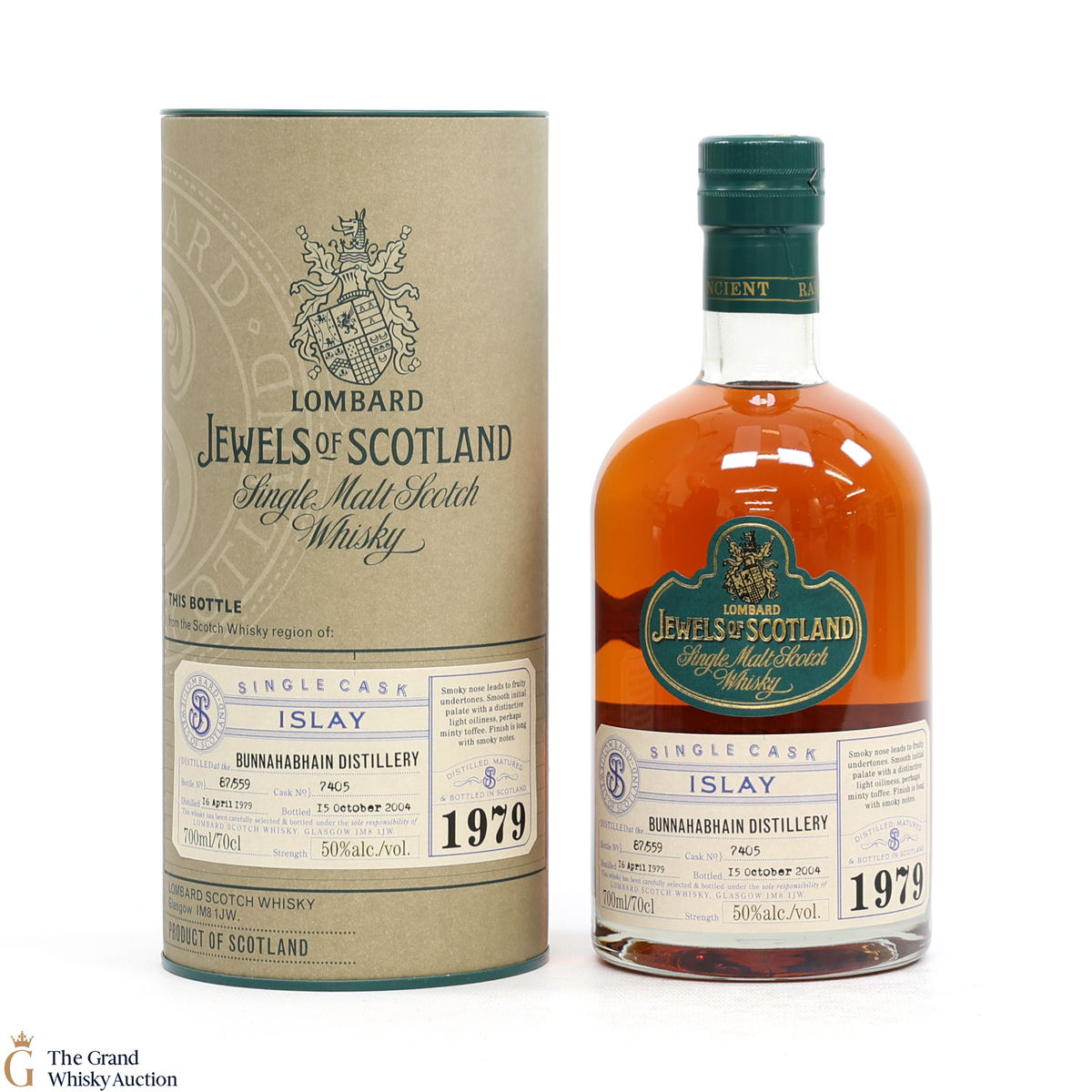 Bunnahabhain - 25 Year Old 1979 - Lombard - Jewels of Scotland