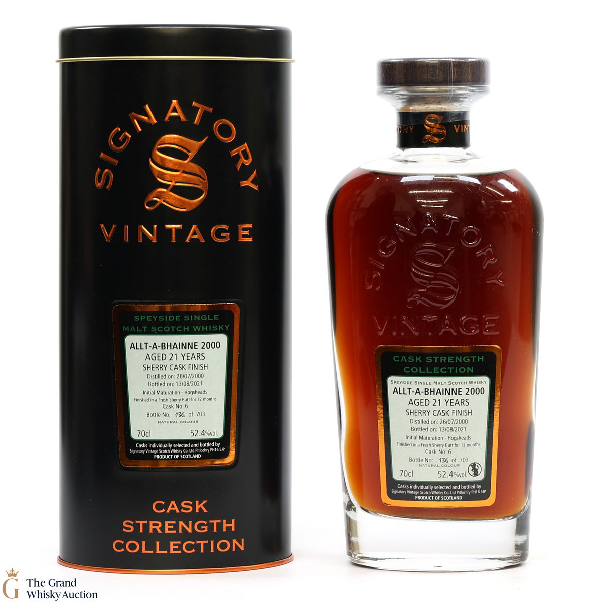 Allt-A-Bhainne - 21 Year Old 2000 #6 -  Signatory Vintage