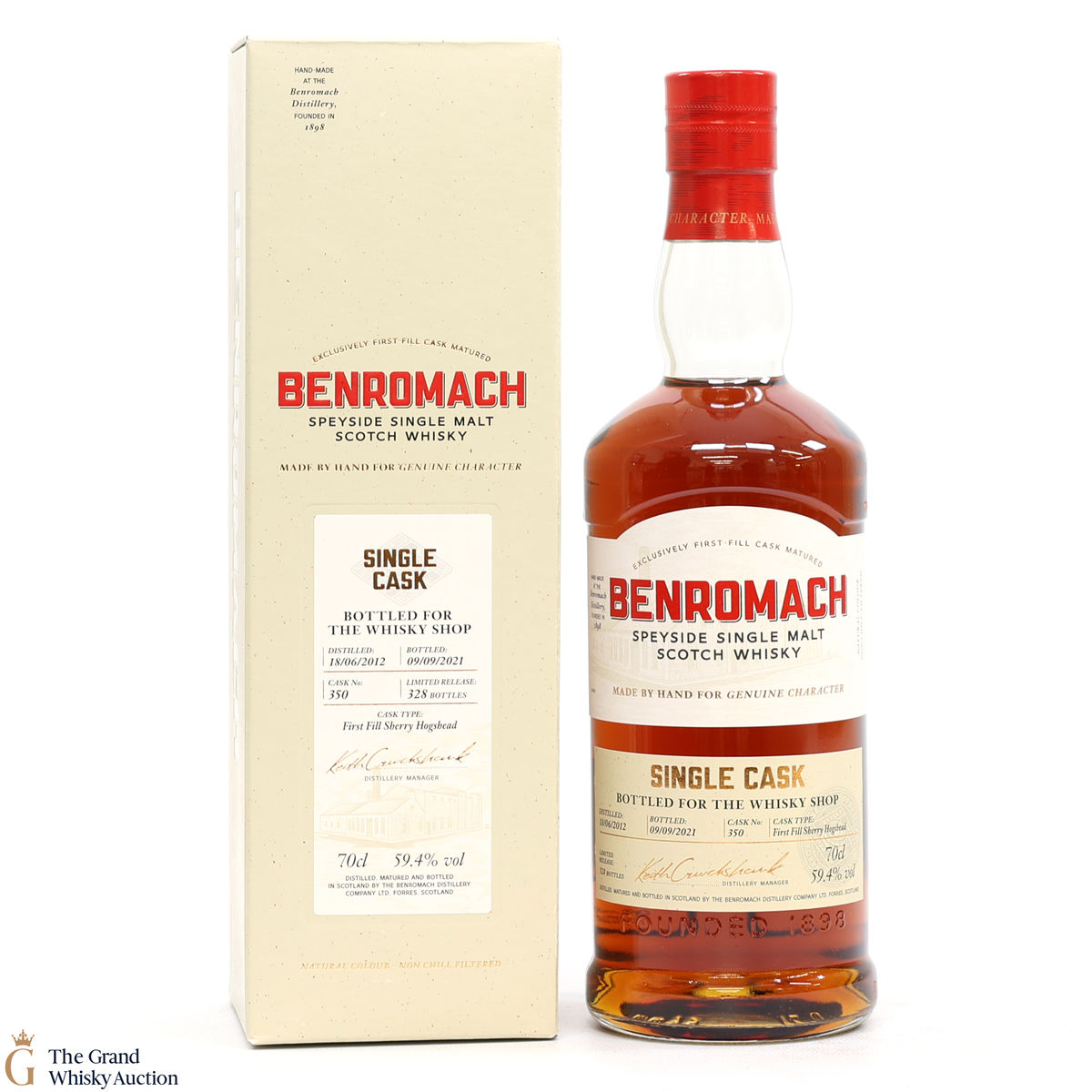 Benromach - 2012 Single Cask #350 - TWS