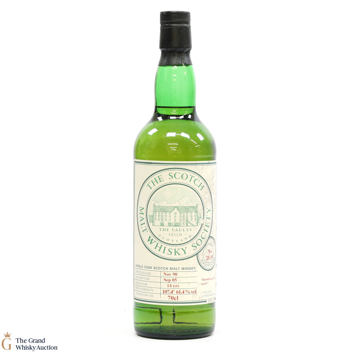 Rosebank - 14 Year Old 1990 - SMWS 25.35 Rummles up the tonsils