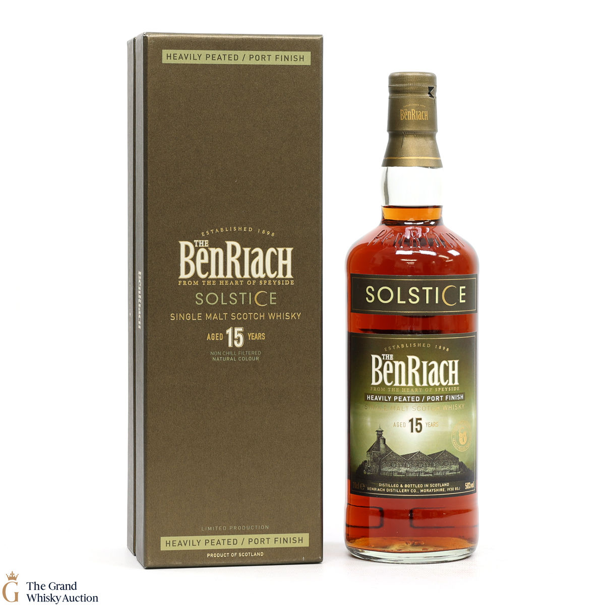 Benriach - 15 Year Old Solstice Heavily Peated Port Finish
