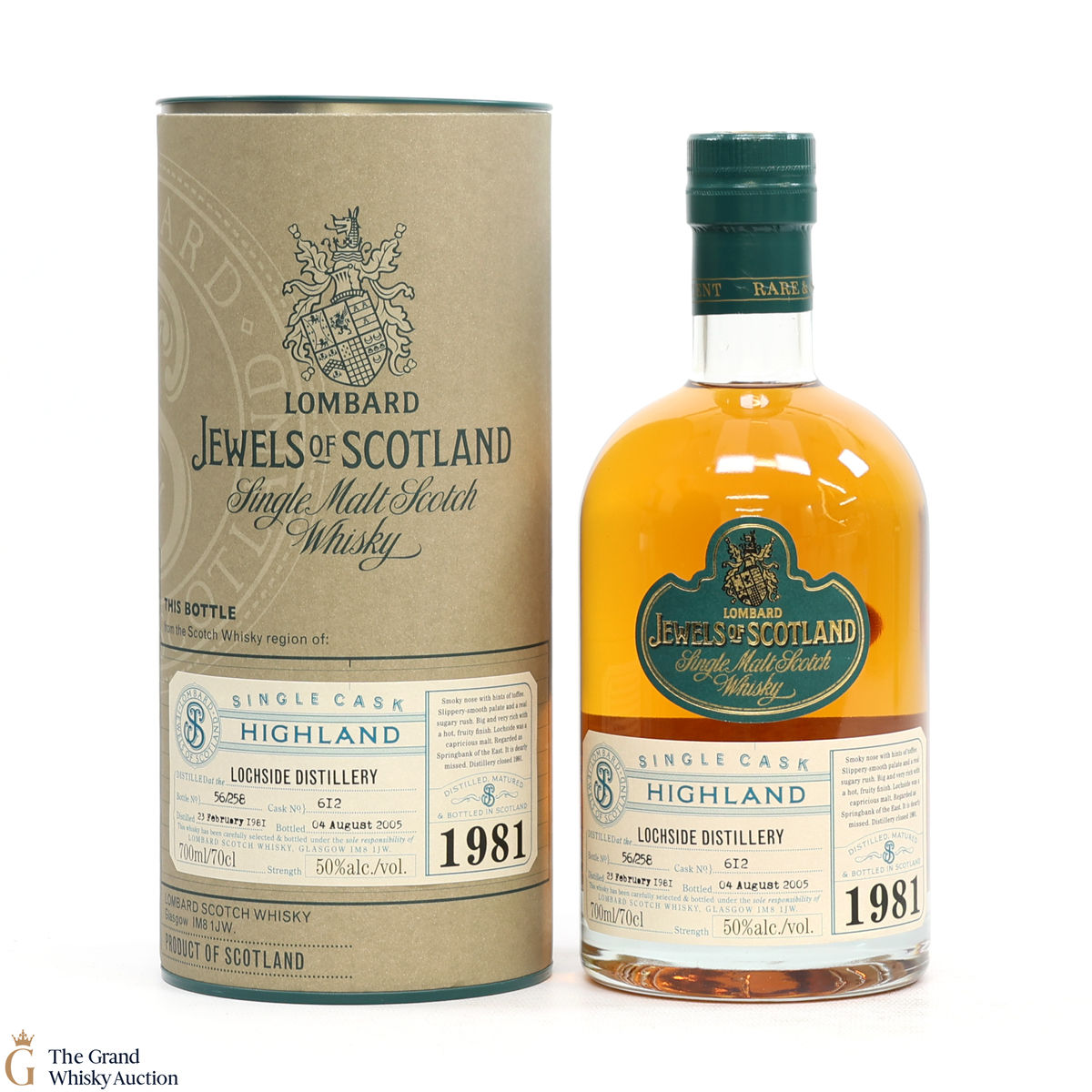 Lochside - 24 Year Old 1981 - Lombard - Jewels of Scotland 