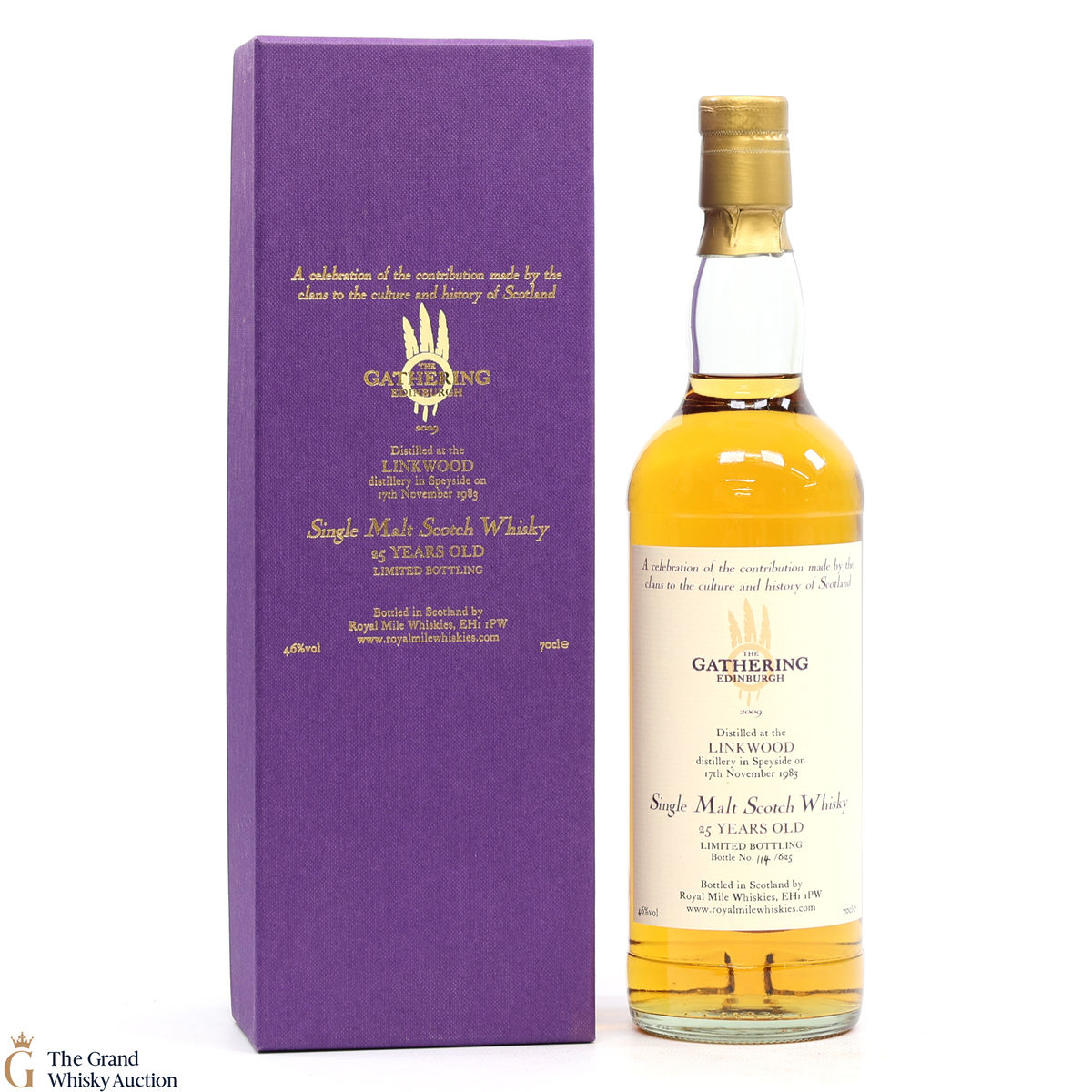 Linkwood - 25 Year Old 1983 The Gathering 2009 - Royal Mile Whiskies