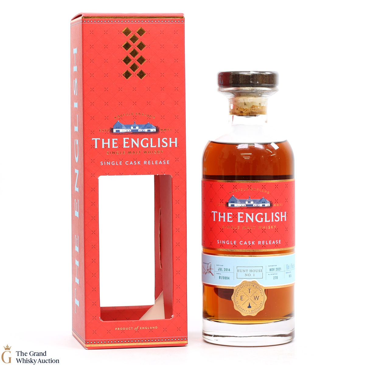 The English - 2014 Single Cask #B1/0894 - RREC Exclusive