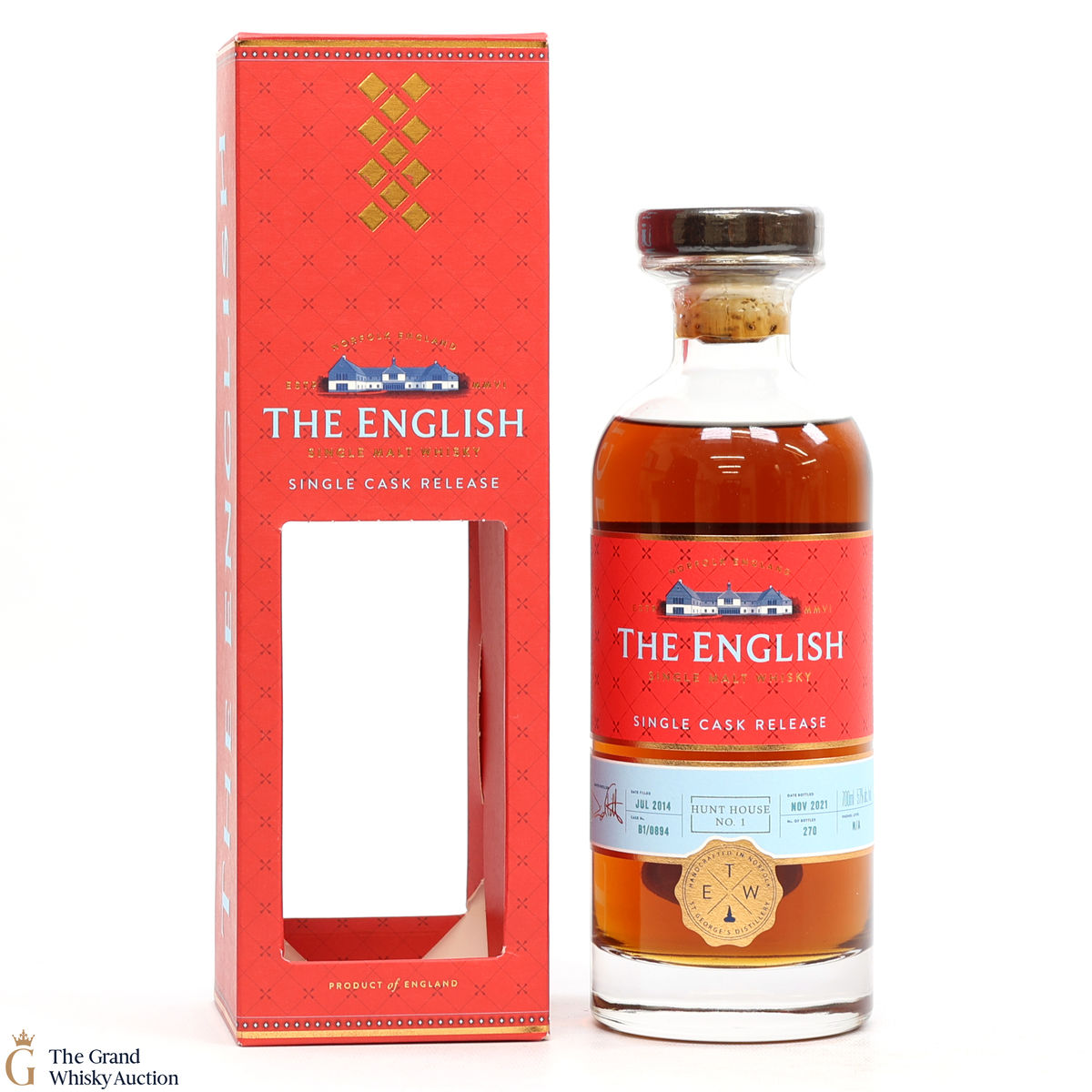 The English - 2014 Single Cask #B1/0894 - RREC Exclusive