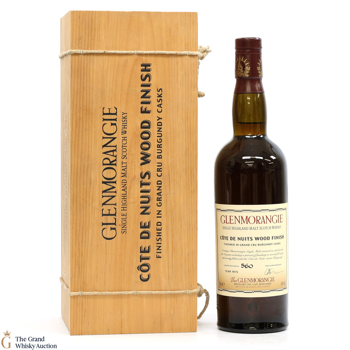 Glenmorangie - 25 Year Old 1975 Cote de Nuits Wood Finish