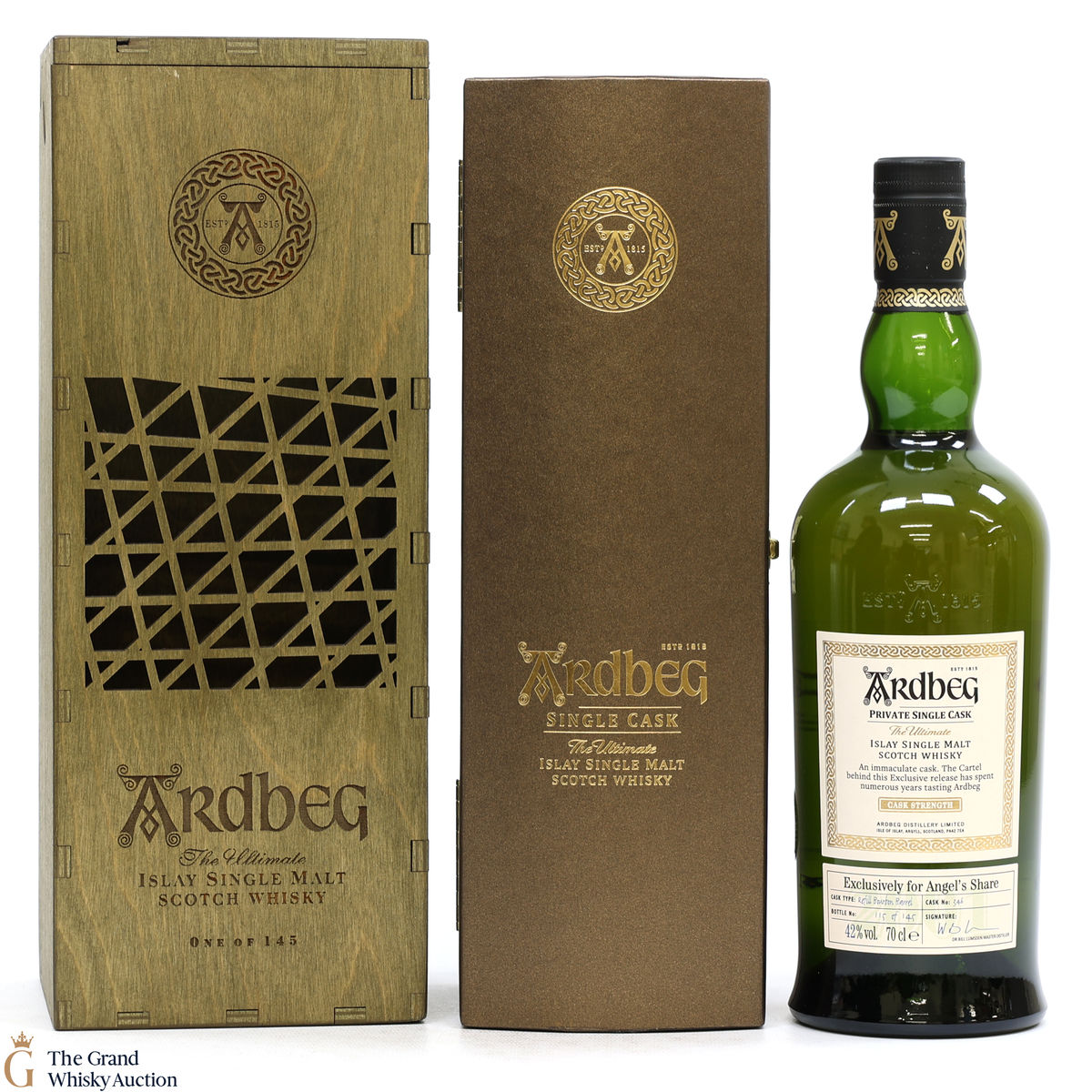 Ardbeg - 20 Year Old 2001 Private Reserve Single Cask #346 Angel's Share