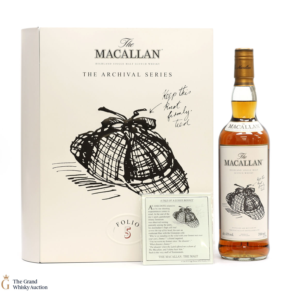 Macallan - The Archival Series - Folio 5 & A Tale of Luggy Bonnet Coaster