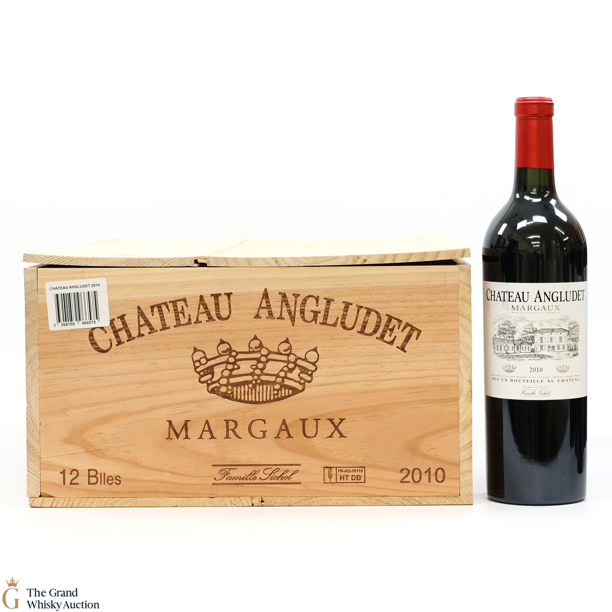 Château Angludet - 2010 Margaux Bordeaux (12 x 75cl)