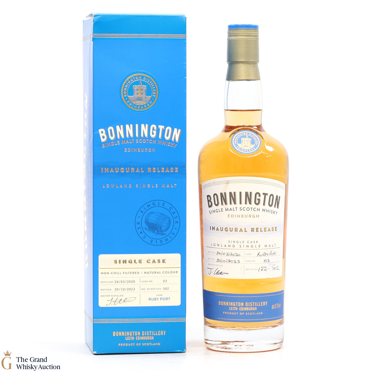Bonnington - 3 Year Old 2020 - Ruby Port Cask #3 - Inaugural Release