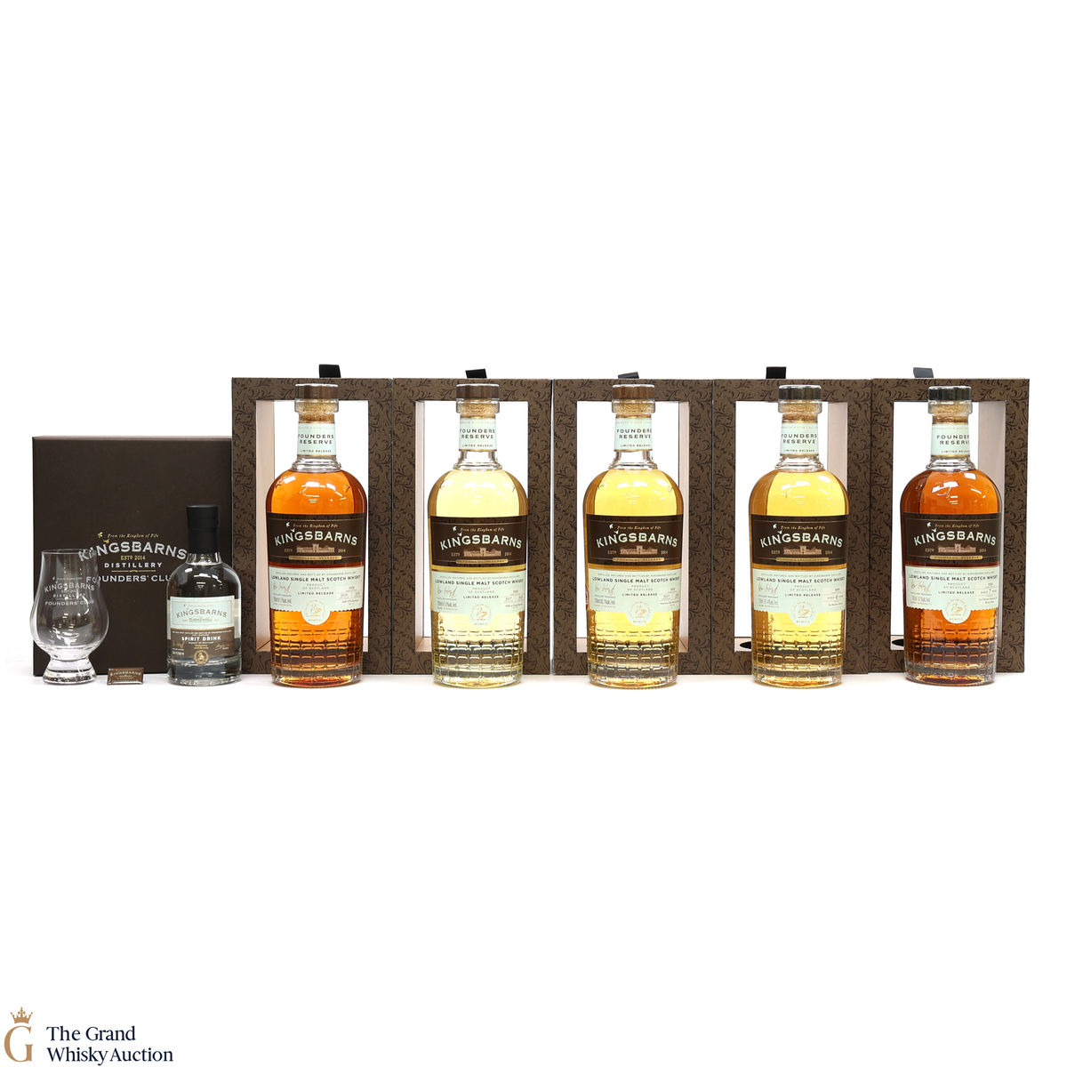 Kingsbarns - Founders' Club Set (5 x 70cl & 1 x 20cl)