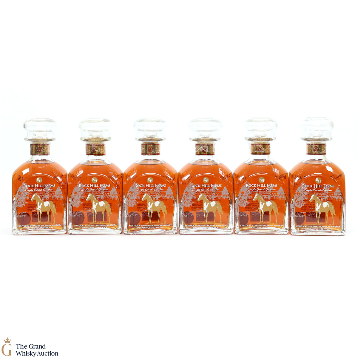 Rock Hill Farms - Single Barrel Bourbon Whiskey (6 x 75cl)