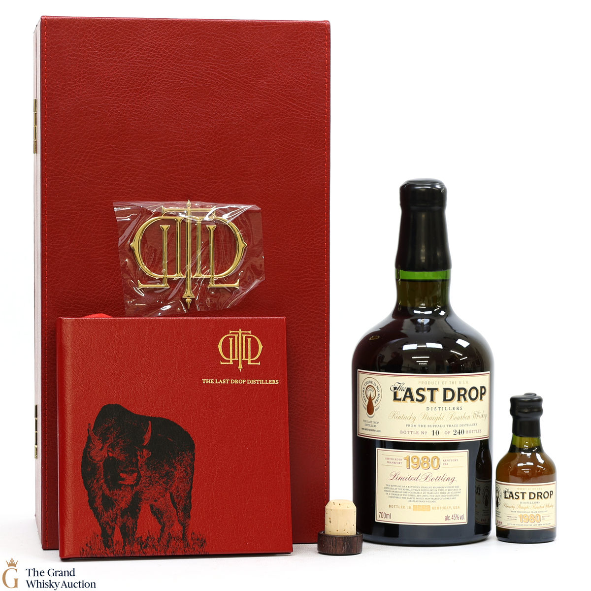 Buffalo Trace - 1980 Kentucky Straight Bourbon - The Last Drop  (1x70cl + 1x5cl)