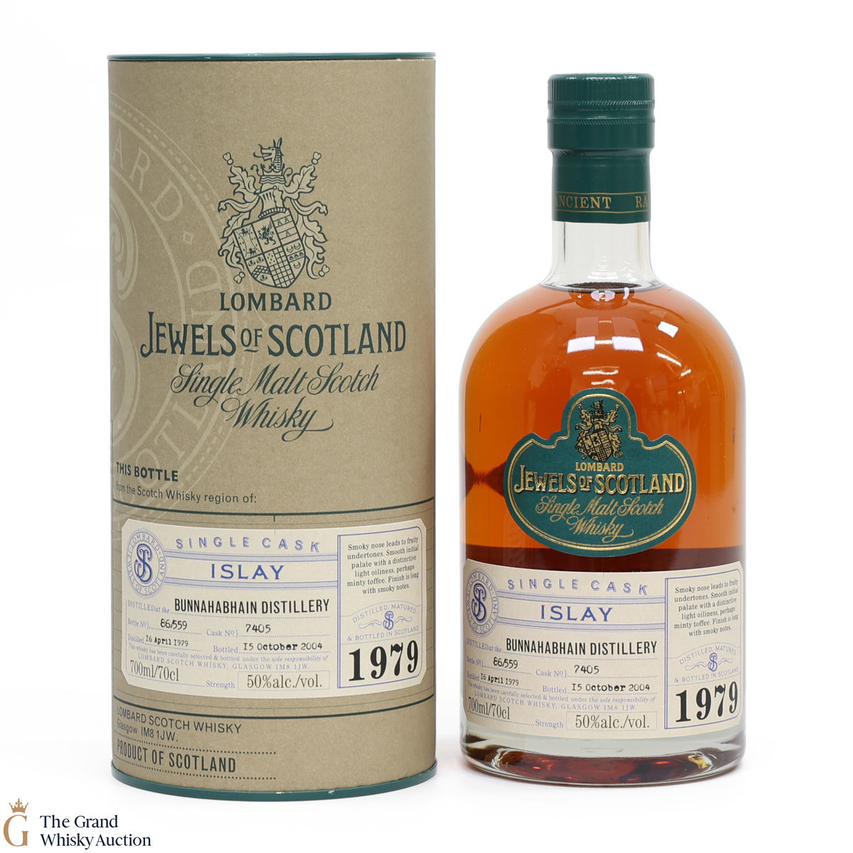 Bunnahabhain - 1979 #7405 - Lombard - Jewels of Scotland