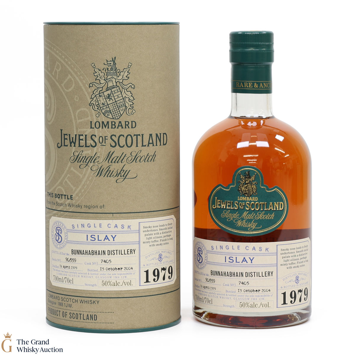 Bunnahabhain - 1979 #7405 - Lombard - Jewels of Scotland