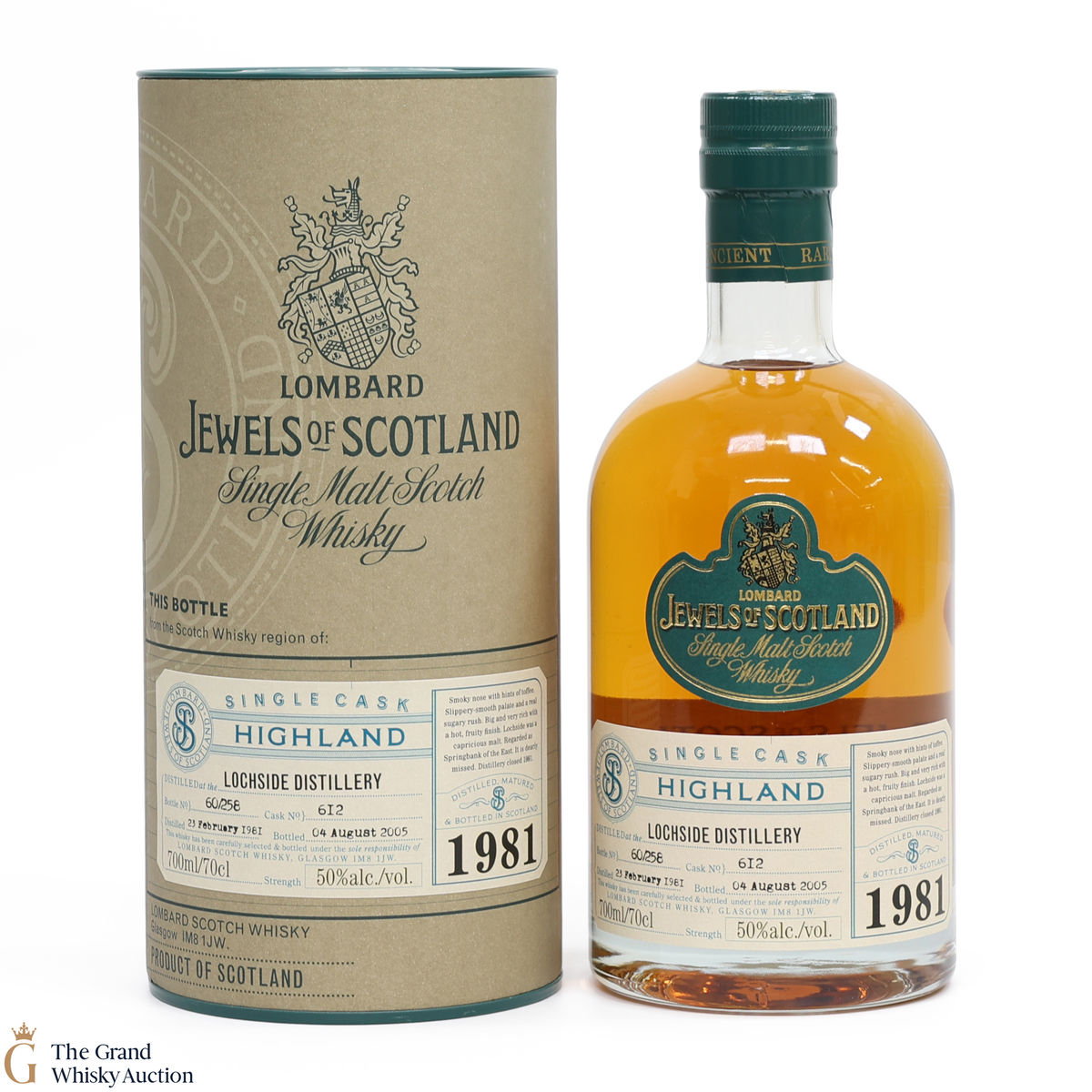 Lochside - 24 Year Old 1981 - Lombard - Jewels of Scotland 