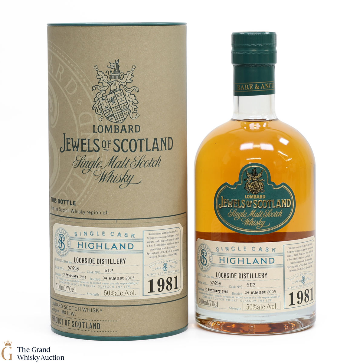 Lochside - 24 Year Old 1981 - Lombard - Jewels of Scotland 