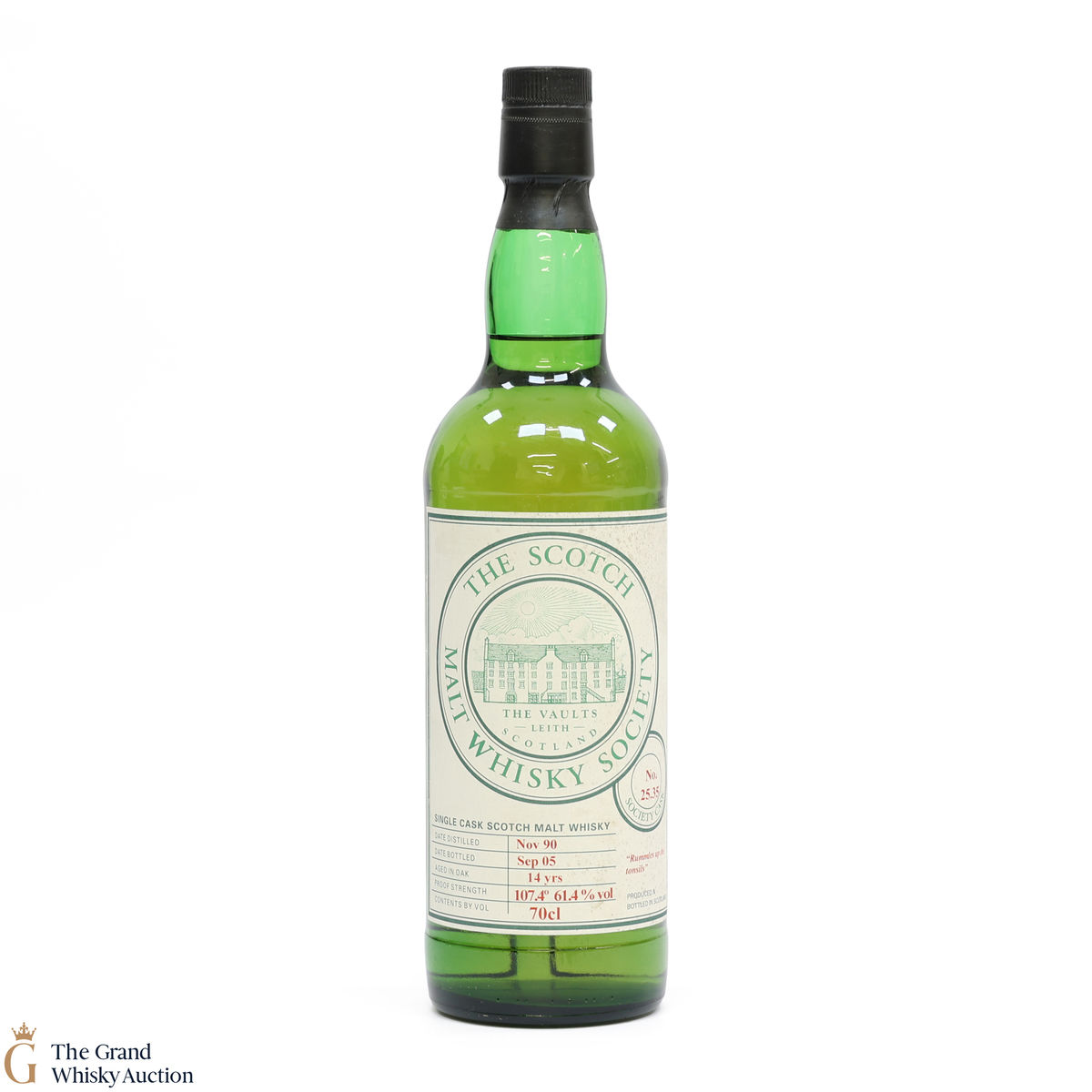Rosebank - 14 Year Old 1990 - SMWS 25.35 Rummles up the tonsils