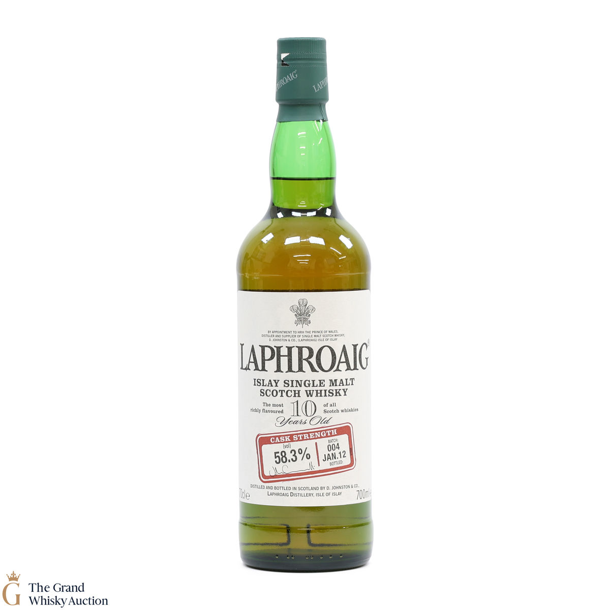 Laphroaig - 10 Year Old - Original Cask Strength Batch #004