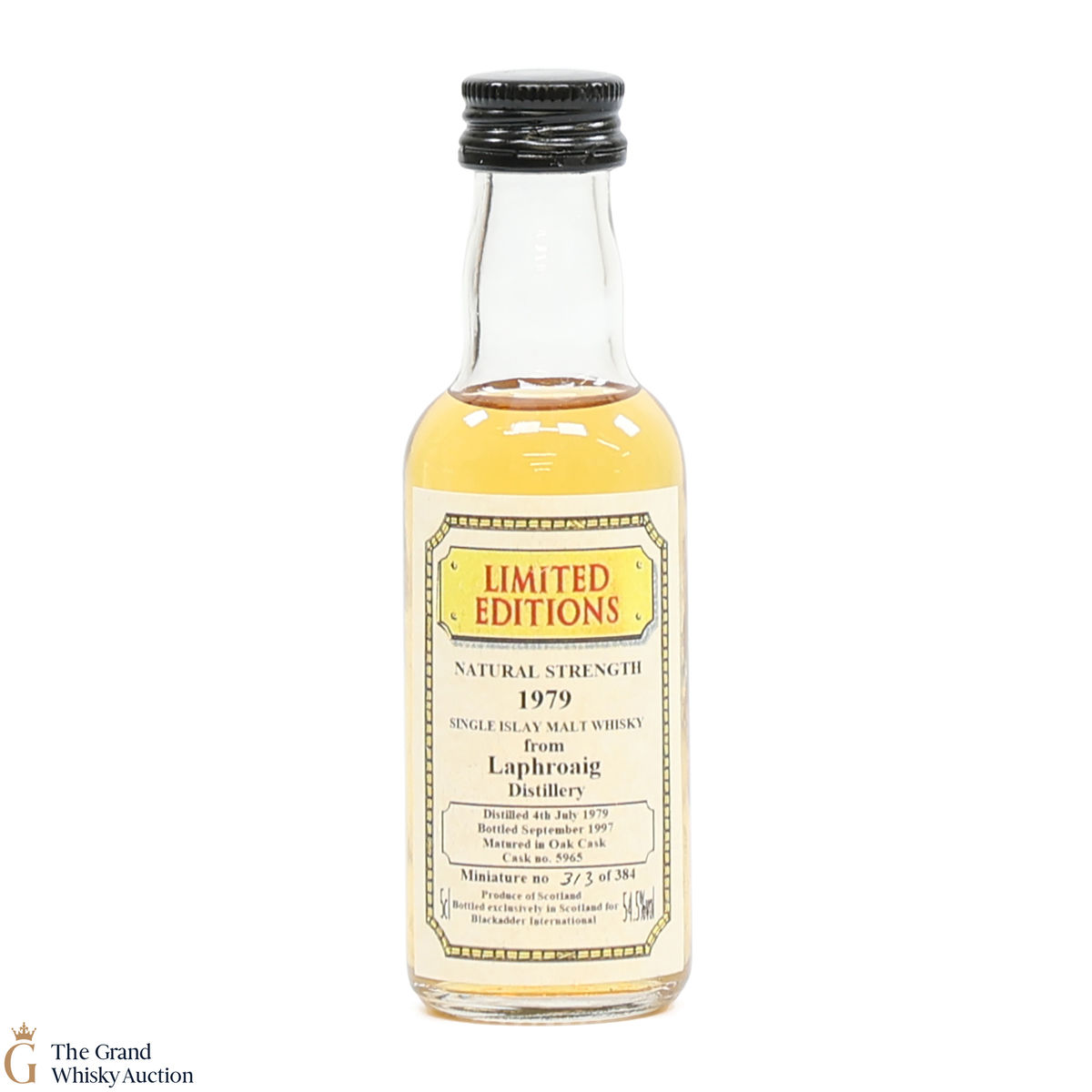 Laphroaig - 1979 - Blackadder Limited Editions (5cl)