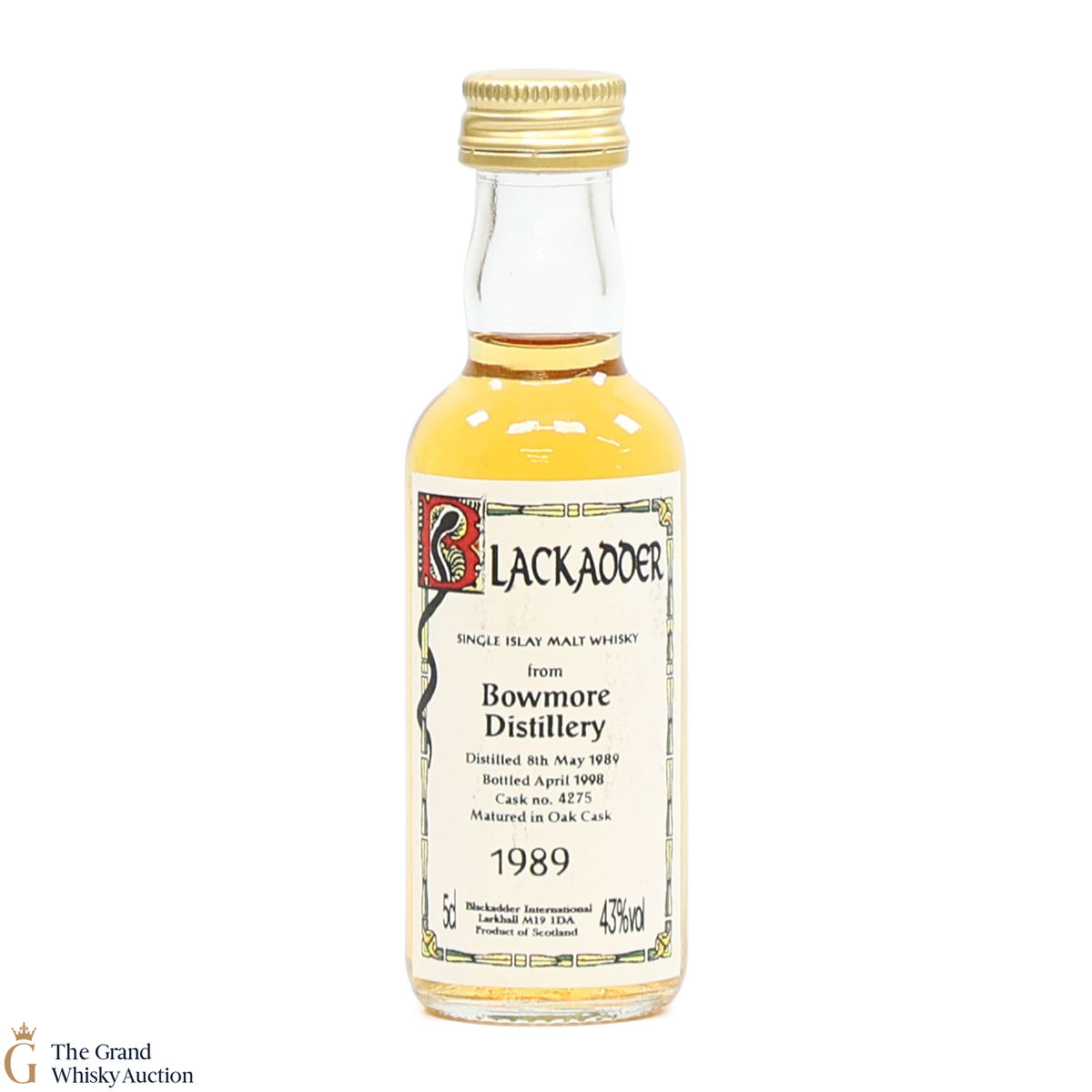 Bowmore - 1989 - Blackadder (5cl)