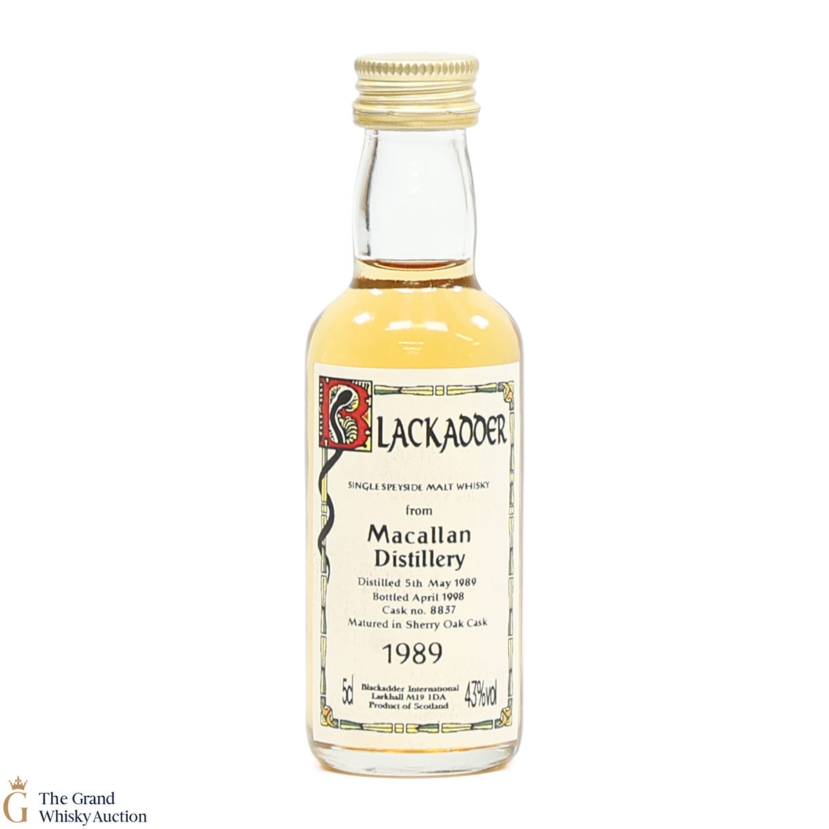 Macallan - 1989 - Blackadder (5cl)