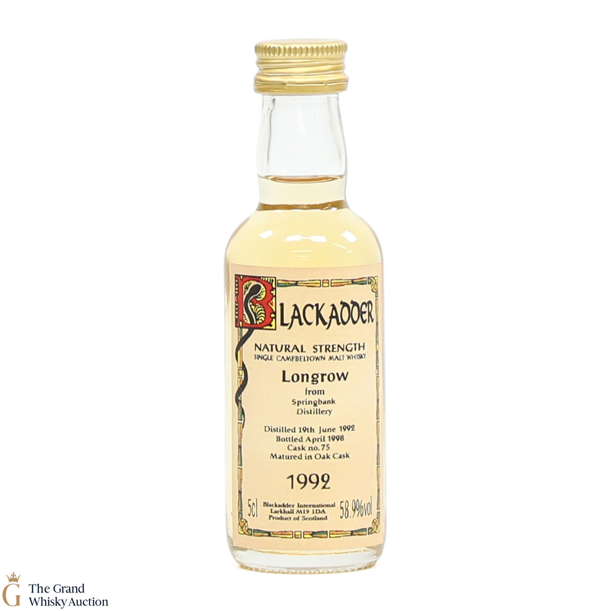 Longrow - 1992 - Blackadder (5cl)